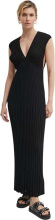 Gestuz Maxi Jurk - Dames - Maxi kleedjes - Zwart - XS - Kleedjes