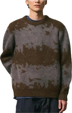 Gramicci Jersey de Mohair Salpicado - Knitwear - Hombre - Marr&oacute;n - M