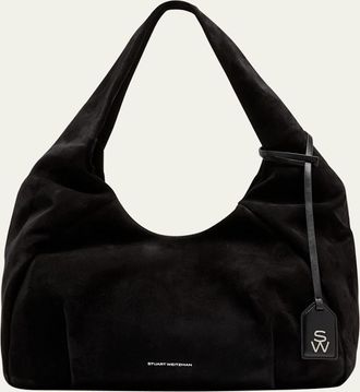 Stuart Weitzman The Moda Suede Hobo bAG