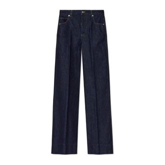 Bottega Veneta Boot-cut Jeans, female, Blue, Size: 2XS Palazzo Jeans