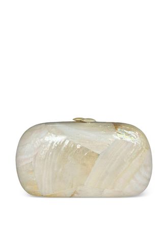 Serpui Josephine clutch bag - White