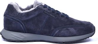 Baldinini Sneaker - Heren - Sneakers - Blauw - 42 EU - Leer - Schoenen