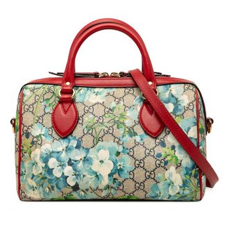 Gucci Pre-owned Gucci Small GG Supreme Blooms Satchel Ladies C7N8YKYL8YPF0643