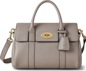 Mulberry Small Bayswater Satchel in Cashmere Taupe at Nordstrom
