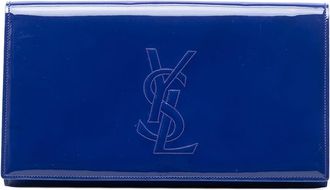 Saint Laurent Pre-owned Saint Laurent Patent Belle Du Jour Clutch GRP361120YA.0115