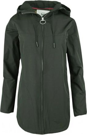Herschel Capuchon Trui Jas - Dames - Parka Jassen - Groen - XL - Katoen - Jassen