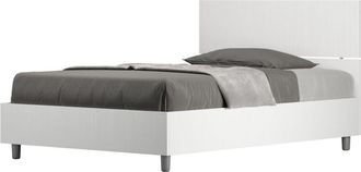 ITYhome Ityhome - Letto una piazza e mezza - demas - Dimensione Rete: 120x190 - Tipologia Testata: Testata Dritta - Colore: Bianco Frassino - Tipologia