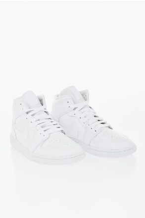 Nike Leather Mid-top Sneakers AIR JORDAN 1 size 36,5