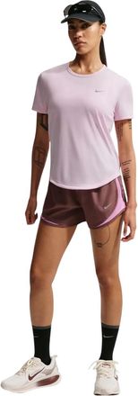 Nike Swoosh Dri-FIT-shirt voor dames (Roze schuim)