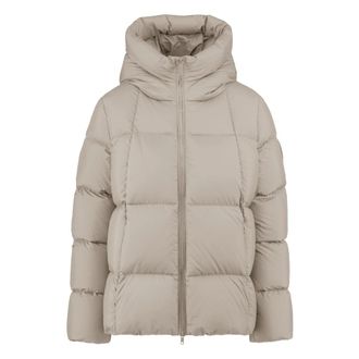 Bomboogie Piumino con collo oversize - - Jackets - Donna - Beige - L