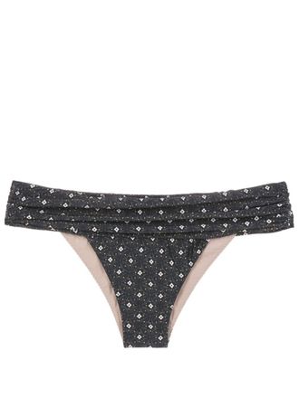 Clube Bossa Percy graphic-print bikini bottoms - Black