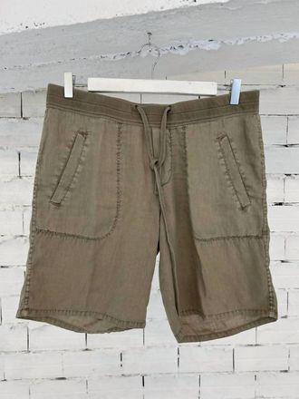 James Perse Womens Soft Drape Utility Short In Overcast