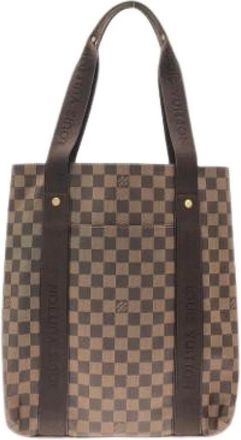 Louis Vuitton Pre-owned Tote Bags, female, Brown, Size: ONE SIZE Pre-owned Cabas Beaubourg Tote