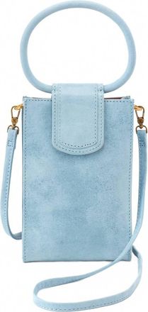 Hobo Womens Sheila Phone Bag Crossbody Purse In Blue Topaz