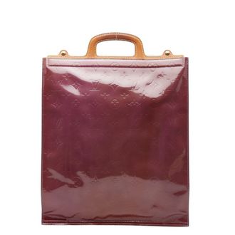Louis Vuitton Purple Patent Leather Leather Tote Bag (Pre-Owned)