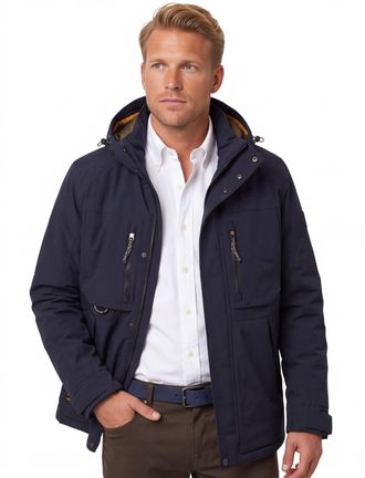 Camel Active winterjas Camel Active donkerblauw