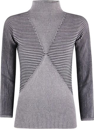 Emporio Armani Maglia Link - Dames - Coltruien - Zwart - L - Truien & Vesten