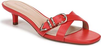 Favorite Daughter Shiloh Kitten Heel Sandal in Tomato at Nordstrom, Size 9.5