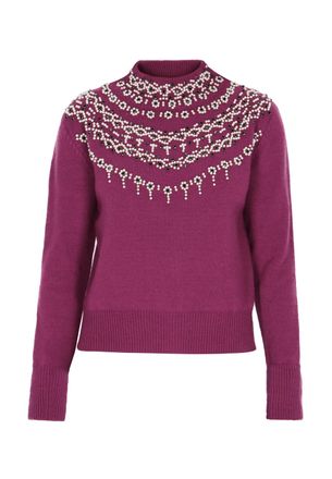 Faina Jumper Dames pruim