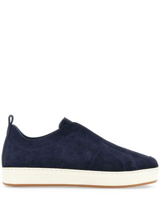 Hogan H668 sneakers - men - Calf Leather/Calf Suede/Rubber/Fabric - 7 - Blue