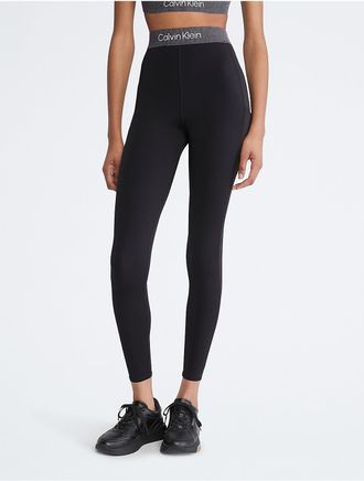 Calvin Klein Calvin Klein Womens CK Sport High Waist 7/8 Leggings - Black - XS