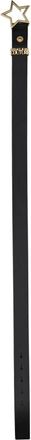 Versace Jeans Couture Cintura Belt Vitello - Dames - Riemen - Zwart - 80 CM - Leer - Accessoires