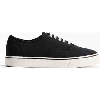H&M Canvas Trainers in Black at Nordstrom, Size 10.5