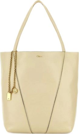 Chlo&eacute; Borsa tote con catena - Giallo