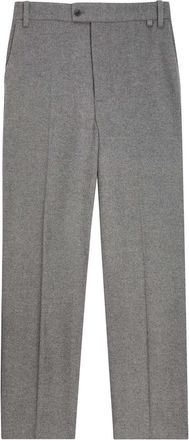 The Elder Statesman Straight-leg Wool-blend Trousers - Grey - W30 (W30 / S)