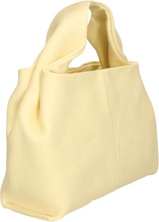 Notre-V Polly Handbag - Dames - Tassen - Geel - Maat: ONE Size Leer