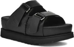 UGG Goldenstar Platform Slide Sandal in Blk at Nordstrom Rack, Size 5.5