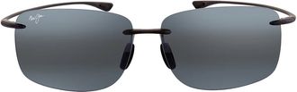 Maui Jim Hema Neutral Grey Rectangular Unisex Sunglasses 443-11M 62