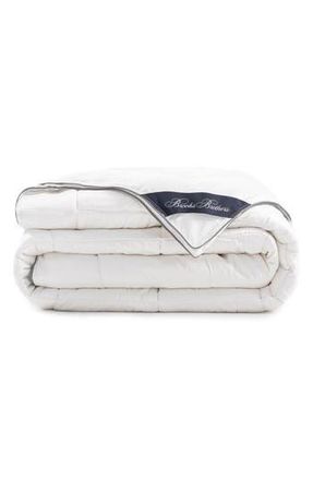 Brooks Brothers Turkish Cotton Blend Comforter in White at Nordstrom Rack, Size Queen