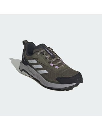 adidas Terrex Anylander - Scarpe da hiking verde oliva strata/grigio dash