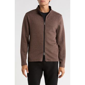 Robert Barakett Salvado Full Zip Jacket in Brown at Nordstrom Rack, Size Xx-Large