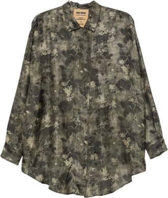 Uma Wang Mujer, Blusas y Camisas, Verde, Talla: M