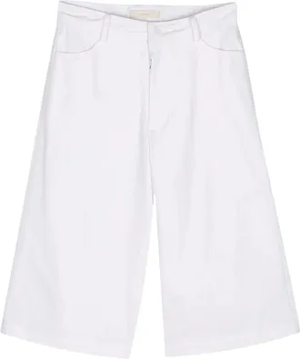 Faithfull The Brand Wide-leg Canvas Shorts