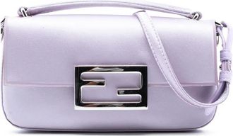 Fendi Pouch per smartphone Baguette in raso 2010-2025 - Viola