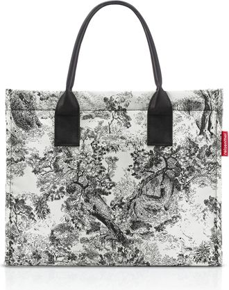 Reisenthel Shopper REISENTHEL Daily Shopper, Damen, Gr. B/H/T: 42cm x 35cm x 17cm, hellgrau, Polyester, Taschen Shopper