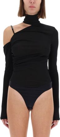 Versace Jeans Couture One-Shoulder Body Top