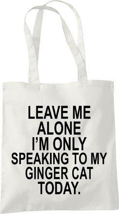 Bang Tidy Clothing Ginger Cat Gifts for Cat Lovers Owners - Shopper Tote Bags for Women - Funny Reusable Shopping Bag for Groceries, Gift bags, Book Bag, Travel Bag - 10