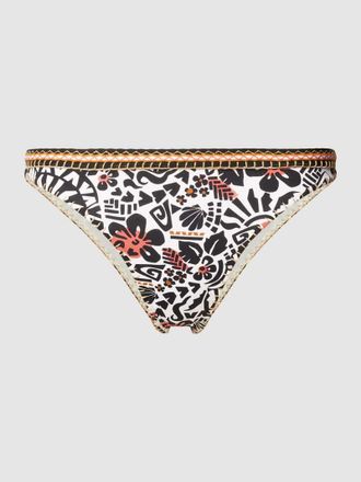 Banana Moon Banana Moon Bikinihose mit Allover-Muster Modell WINA TOMALES in Black, Gr&ouml;&szlig;e XL
