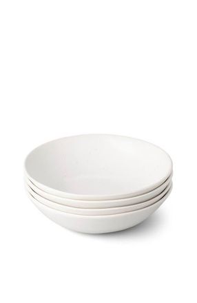 Fable Home Pasta Bowls in Speckled White at Nordstrom, Size Medium