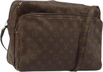 Louis Vuitton Pre-owned Vintage Monogram Schoudertas - Dames - Vintage Schoudertas - Bruin - ONE Size - Leer - Vintage
