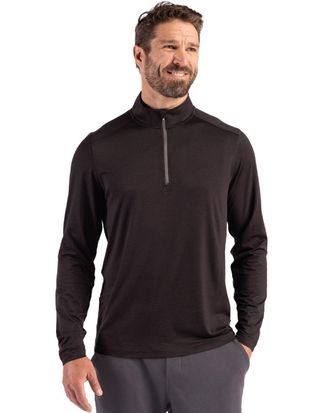 Cutter & Buck Coastline Epic Comfort Recycled Mens Quarter Zip