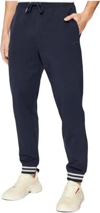 Guess Klassieke Driehoek Joggingbroek - Heren - Sweatpants - Blauw - XS - Broeken