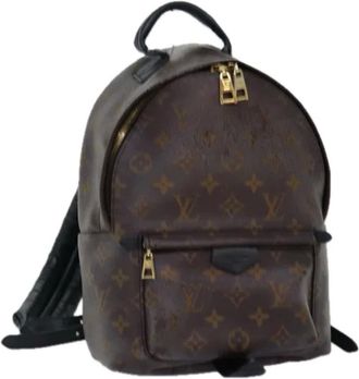 Louis Vuitton Pre-owned Backpacks, female, Brown, Size: ONE SIZE Pre-owned Canvas Backpack