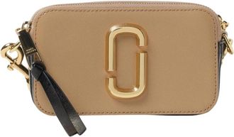 Marc Jacobs Stijlvolle Leren Camera Crossbody Tas - Dames - Schoudertassen - Bruin - ONE Size - Leer - Tassen