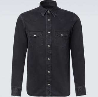 Tom Ford Cotton twill Western shirt
