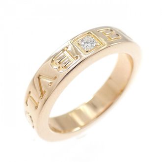 Bulgari Pink Gold Pink Gold (18K) Band Ring (Pre-Owned)